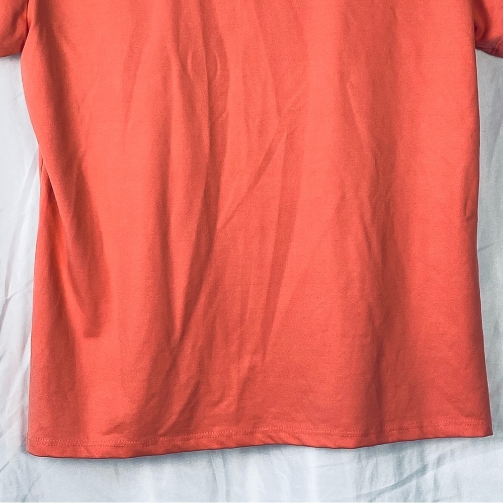 Birch Hill Women’s Coral Pink T-Shirt Medium - Picture 5 of 15